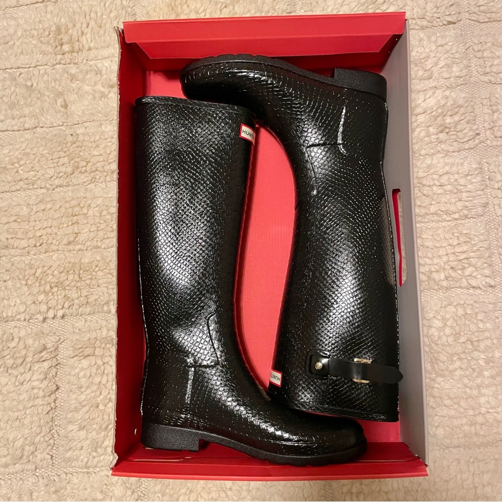 COPY - Hunter Original Refined Embossed Rain Boot - Picture 2 of 3